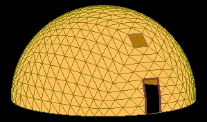 Octahedron dome