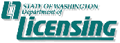 State of Washington license board